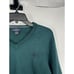 Brooks Brothers Extra Fine Merino Wool V Neck Sweater Pullover Logo Mens Medium