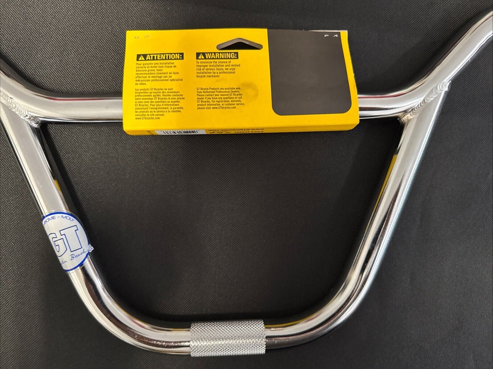 GT Performer 9.125 rise old school reissue BMX bicycle chromoly handlebars NEW