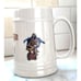 Vintage Stoneware Captain Morgan Original Spiced Rum Coffee Mug Stein 12 oz