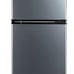 Two Door Mini Fridge with Freezer