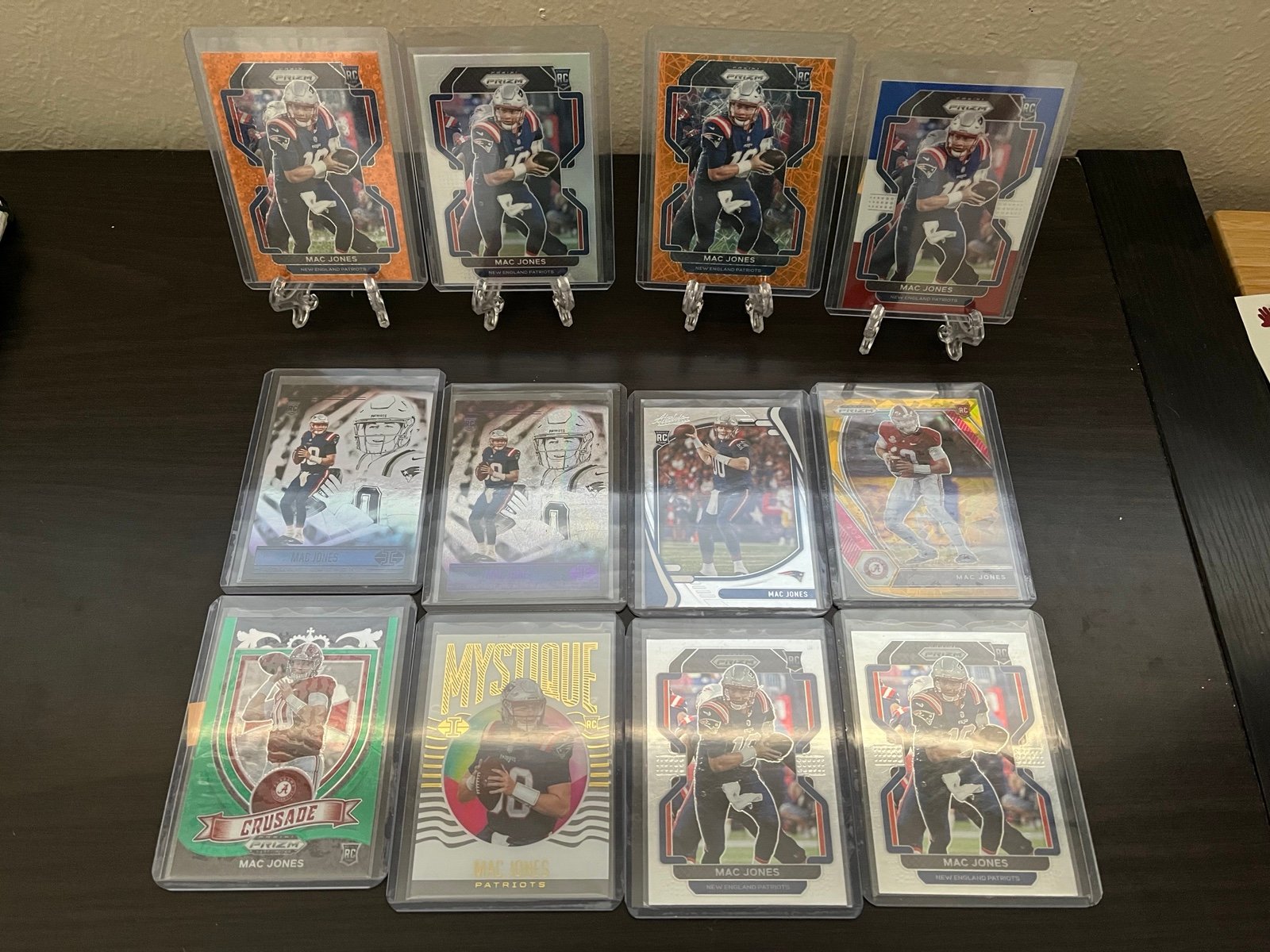 Mac Jones 2021 Panini Prizm Lot of 12