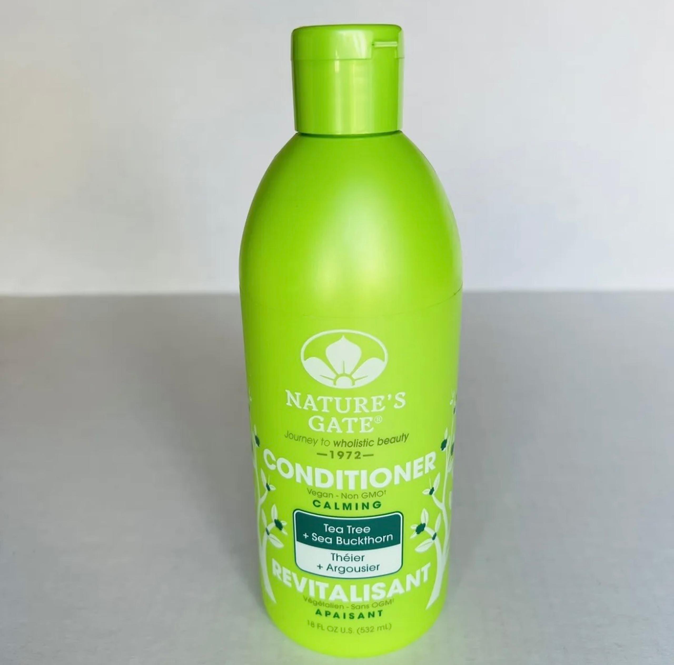 New Nature’s Gate Tea Tree + Sea Buckthorn Vegan Calming Conditioner
