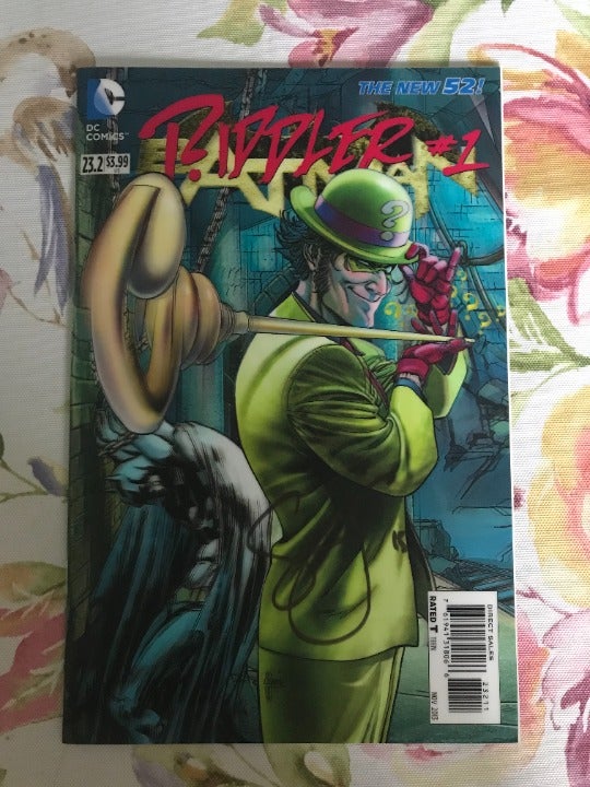 BATMAN 23.2 Scott Snyder autograph signed 3-D cover variant NM
