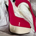 Christian Louboutin pumps, open toe, pin heel, size 24cm.
