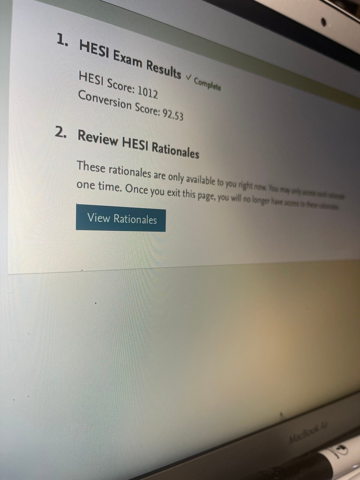 Nightingale College Hesi Materials