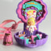 RARE Vintage Polly Pocket 1995 Showtime Locket - Complete & Original