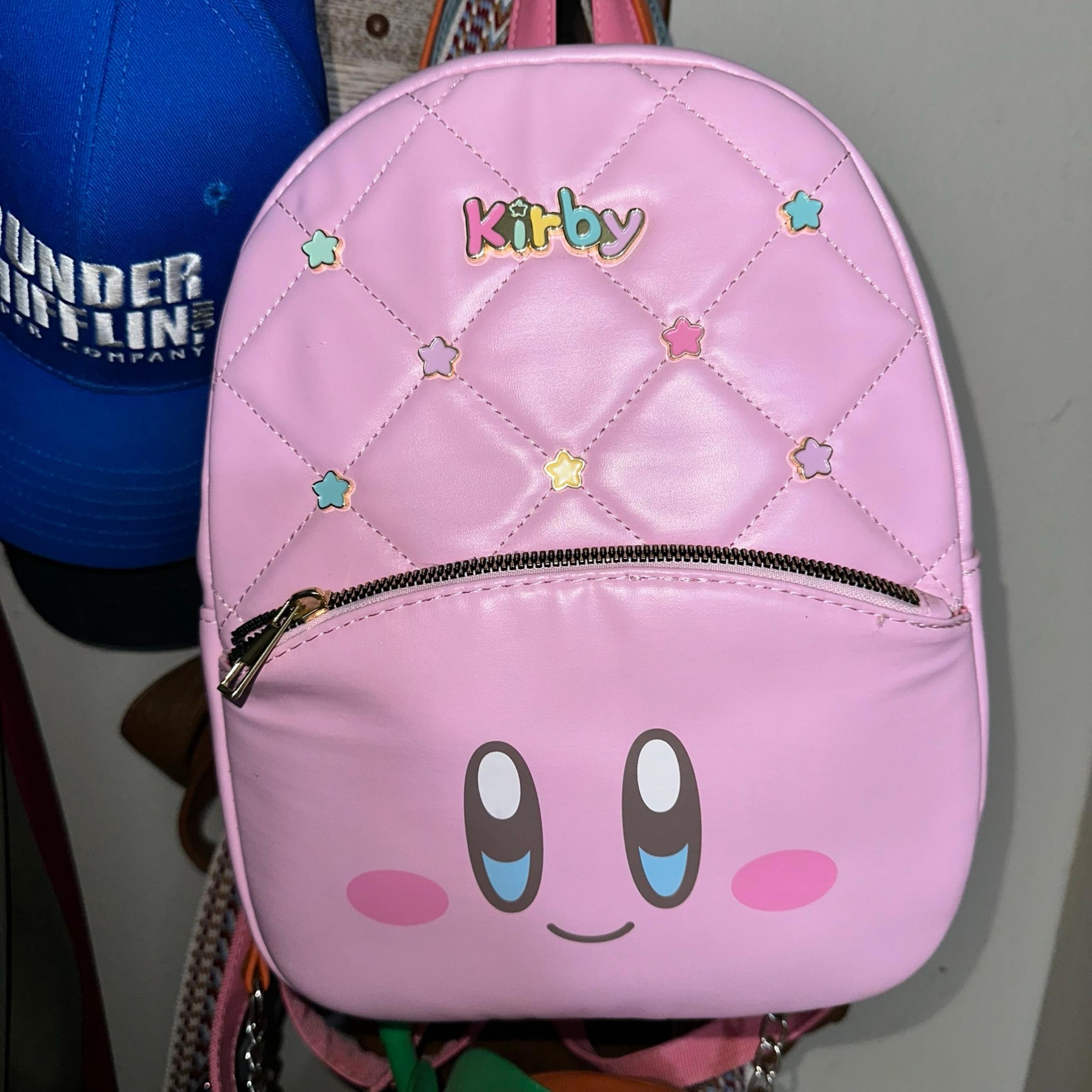 Kirby Big Face Star Charms Mini Backpack