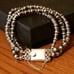 Rare Silpada Sterling Silver Hematite Bracelet