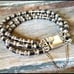 Rare Silpada Sterling Silver Hematite Bracelet
