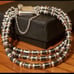 Rare Silpada Sterling Silver Hematite Bracelet