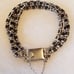 Rare Silpada Sterling Silver Hematite Bracelet