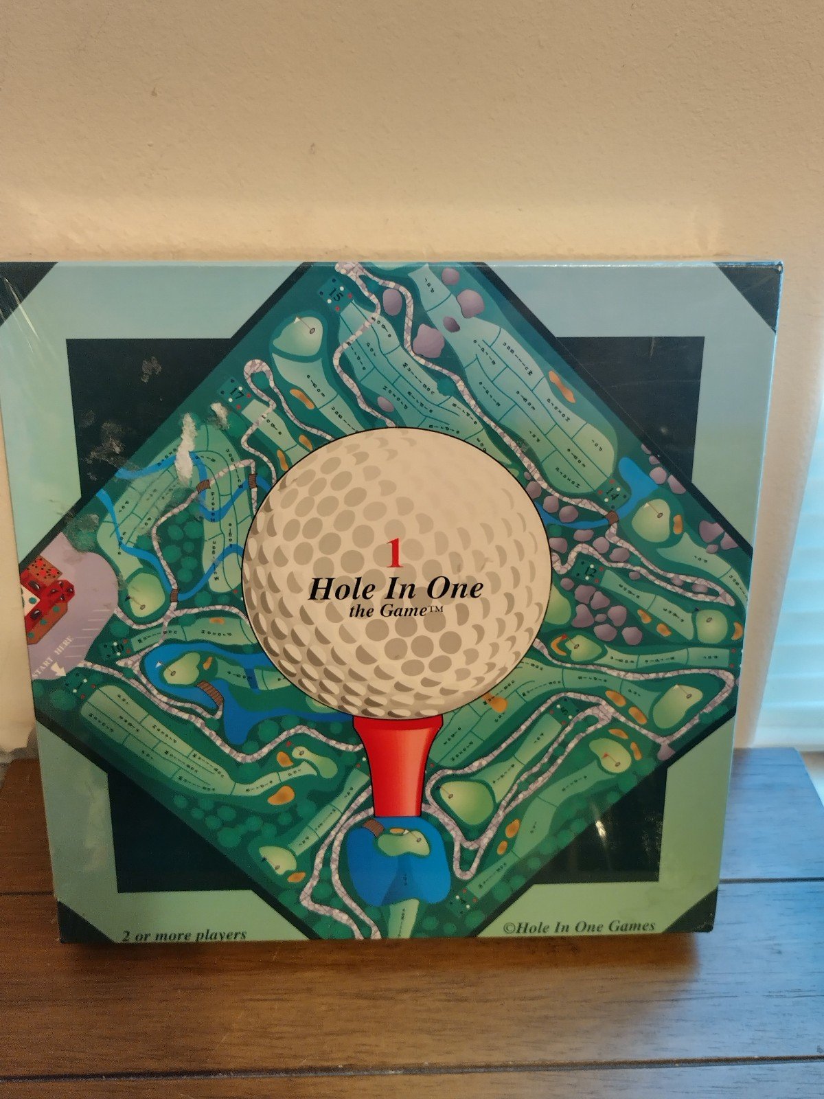 New Vintage Hole In One Golf Board Game 1998 Hong Kong B4