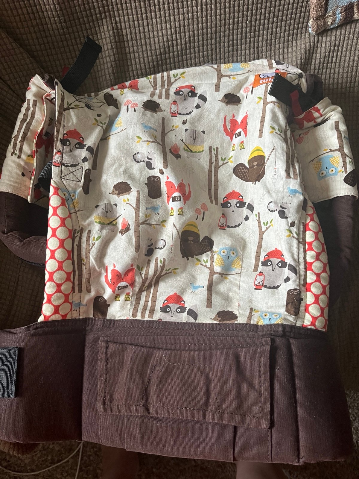Tula “woodland creatures” baby carrier