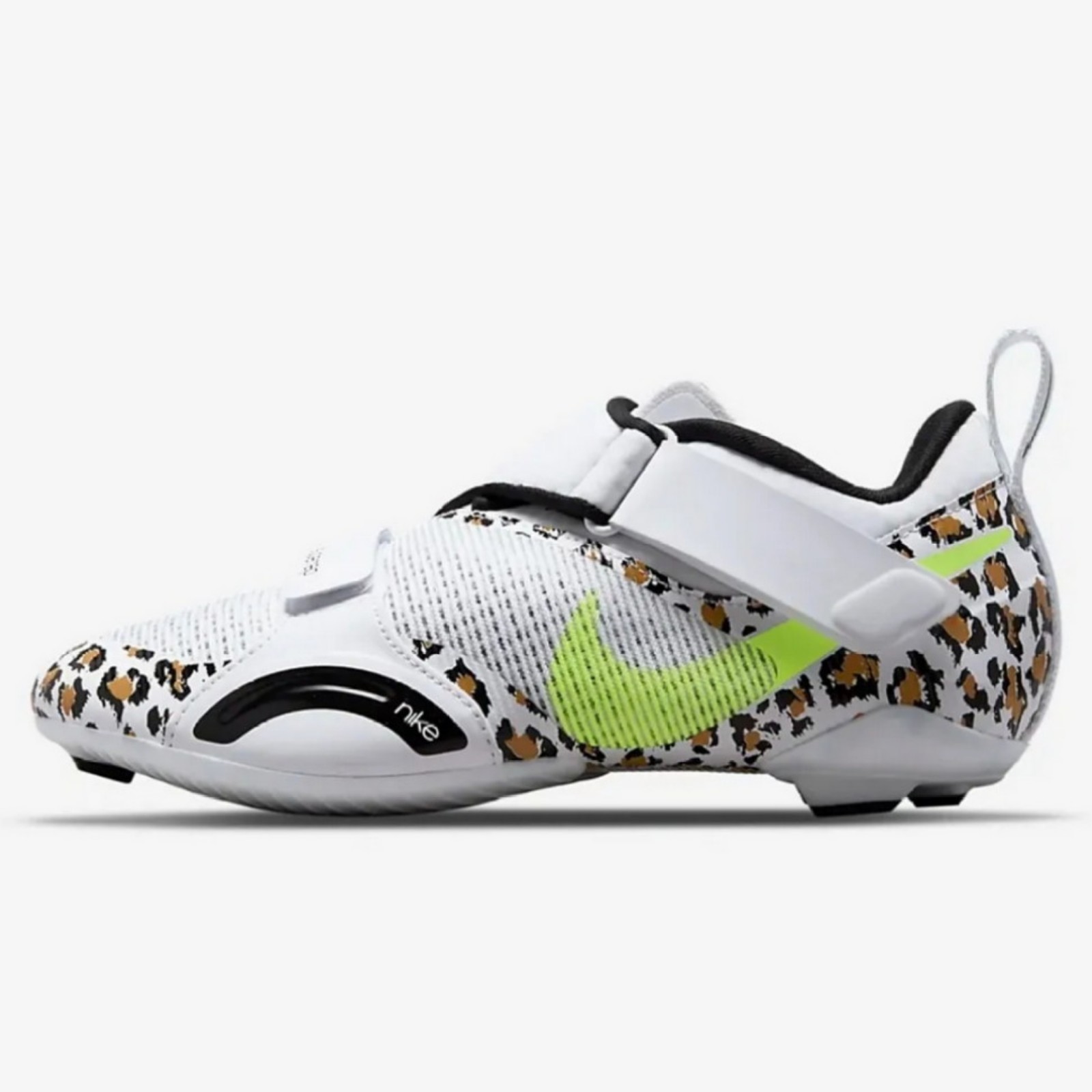 NIKE SuperRep Cycle Indoor Animal Print Cycling Shoes Womens 6.5