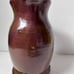 Signed Studio Stoneware Pottery Pitcher Multi Colored Iorn Red Glaze
