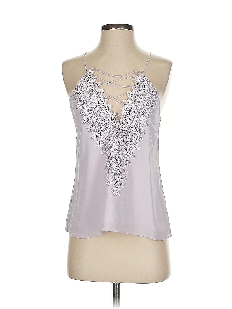 NWT WAYF Posie Strappy Lace Camisole in Purple Moss