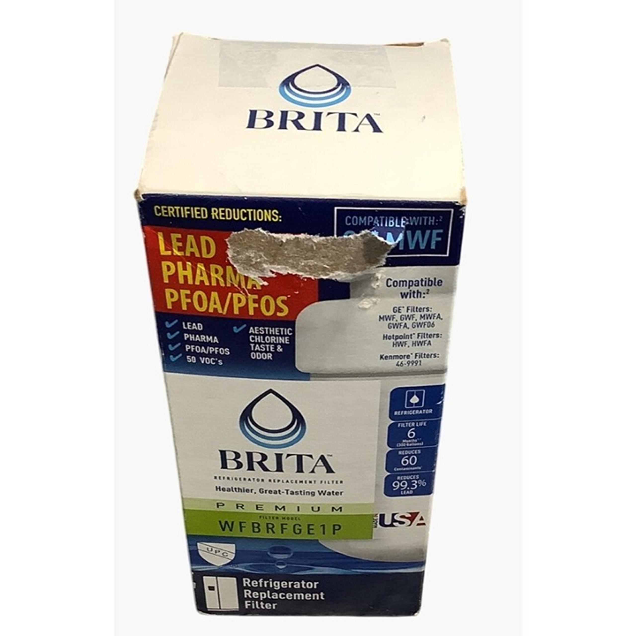 Brita Refrigerator Replacement Water Filter MWF Premium Line WFBRFGE1P
