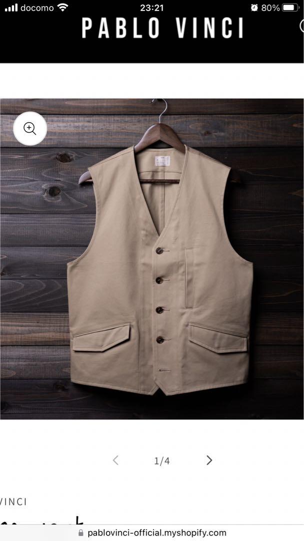 pablo vinci Sleeveless shirt かわしまたかひろ