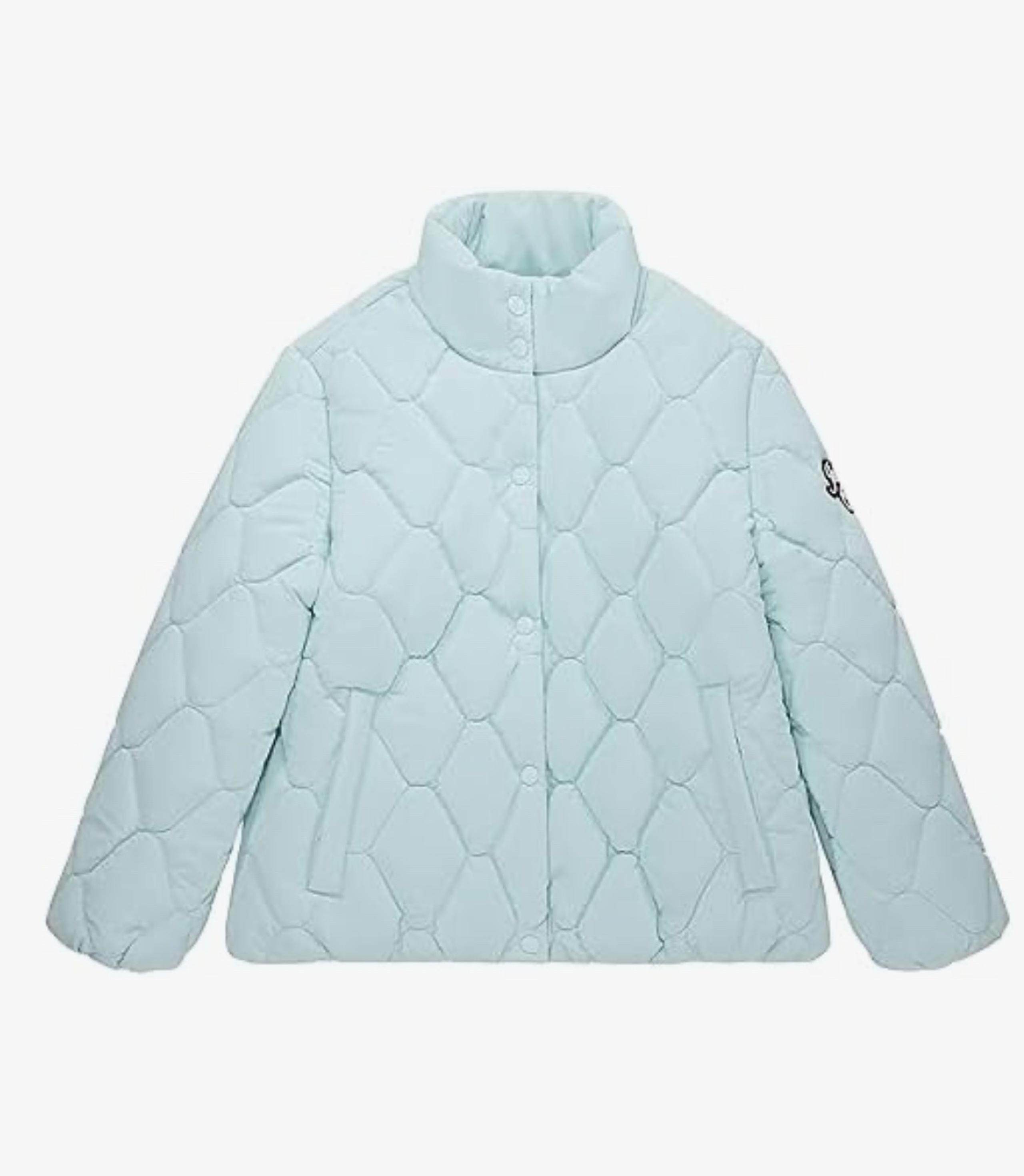 Juicy Couture Girls Puffer Jacket Premium Quilted Kids Coat Size M(10/12)