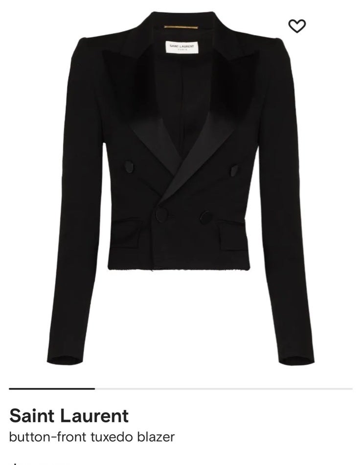 Yve saint laurent blazer