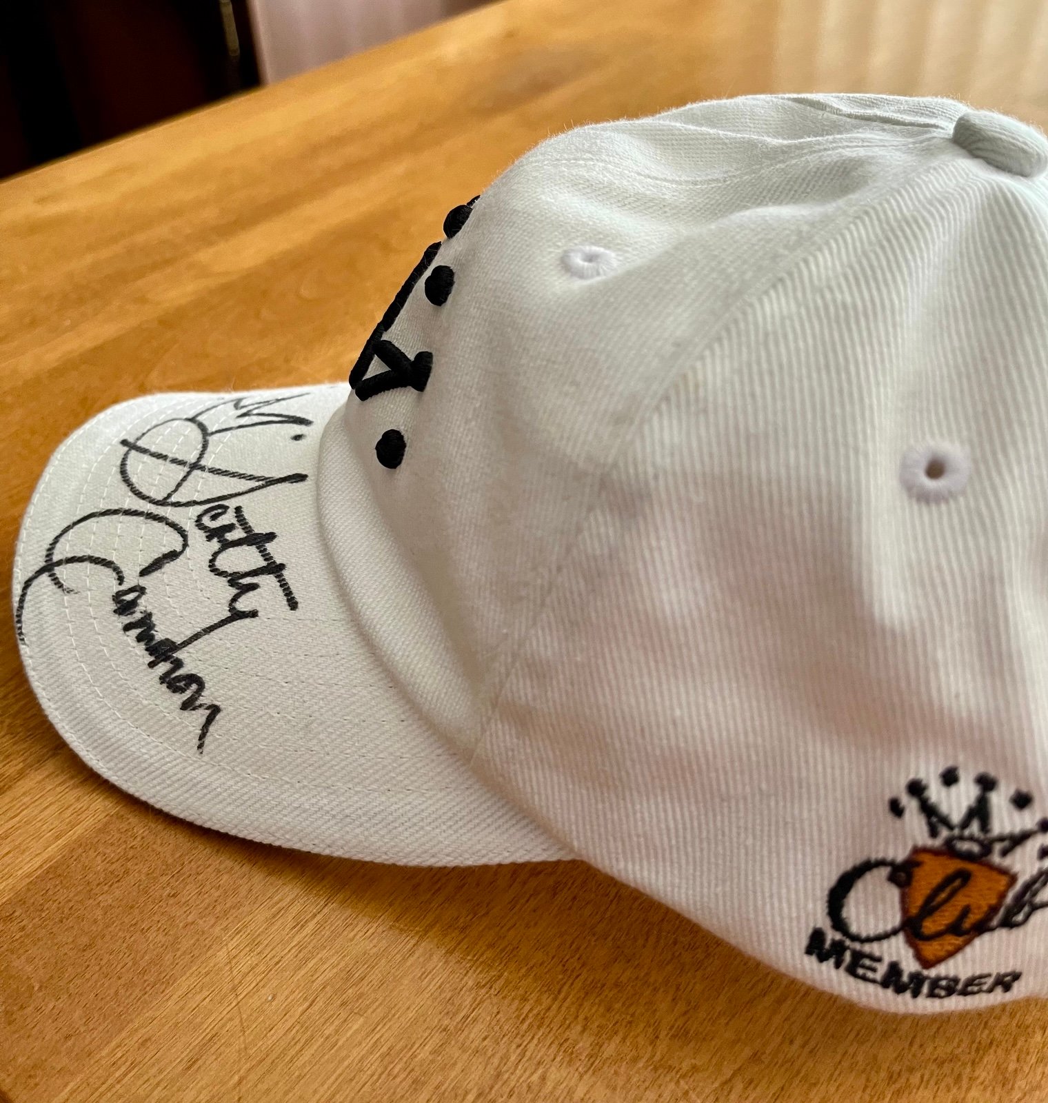 Scotty Cameron signed hat