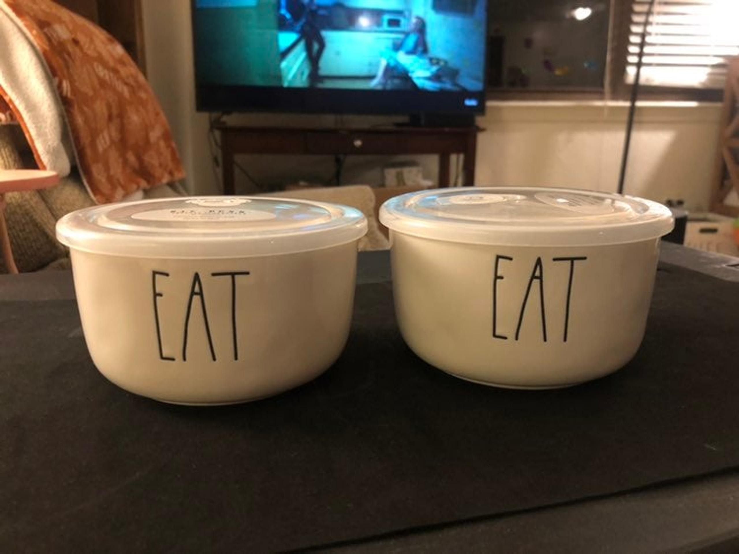 Rae Dunn Food Containers w/Lids 2