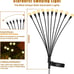 Solar Garden Lights, 2 Pack 20 LED New Upgraded Solar Swaying Light,.