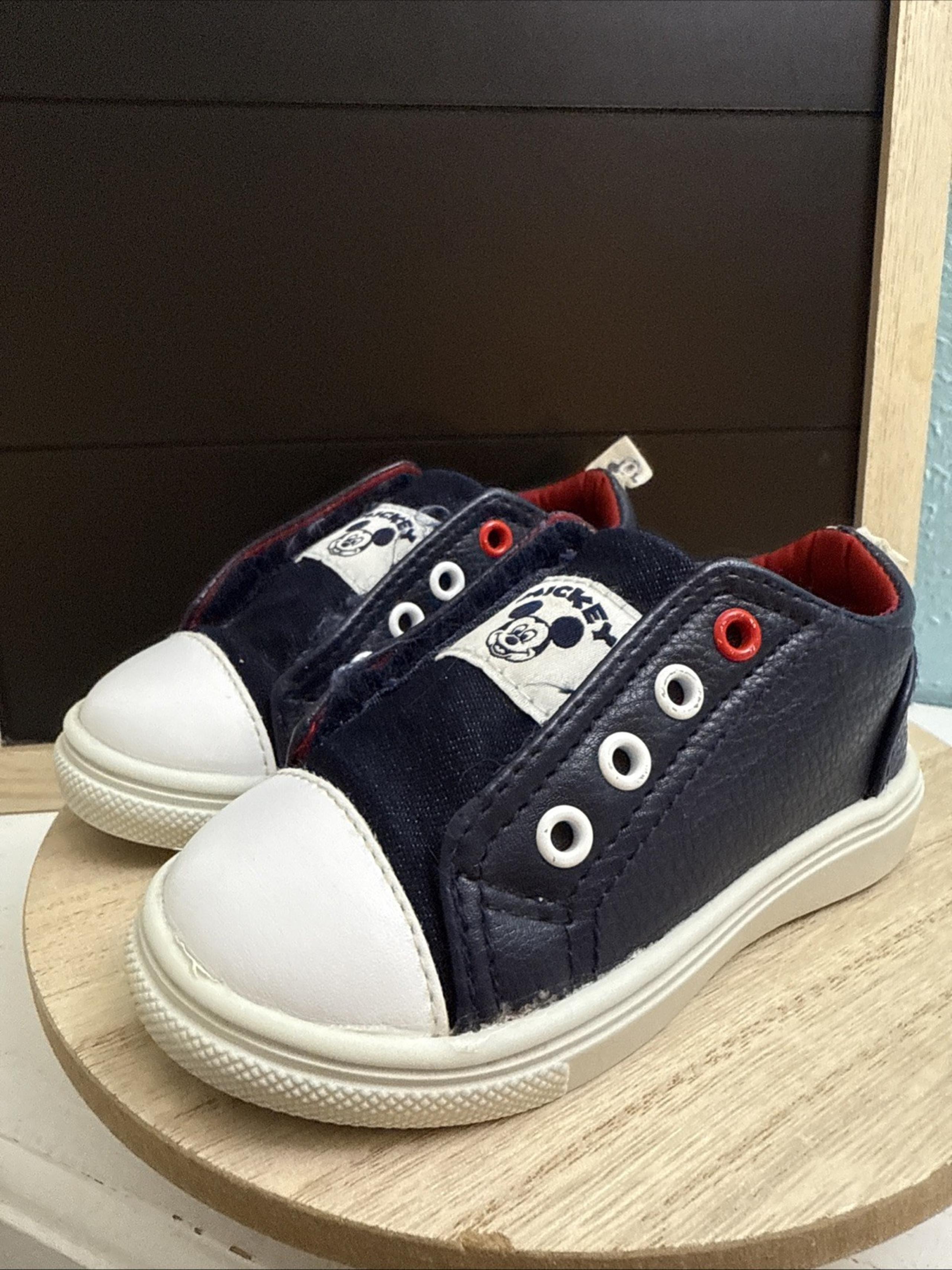 Disney Mickey Mouse Sneaker Shoes Toddler Boy Size 5 Vintage 90s Y2K