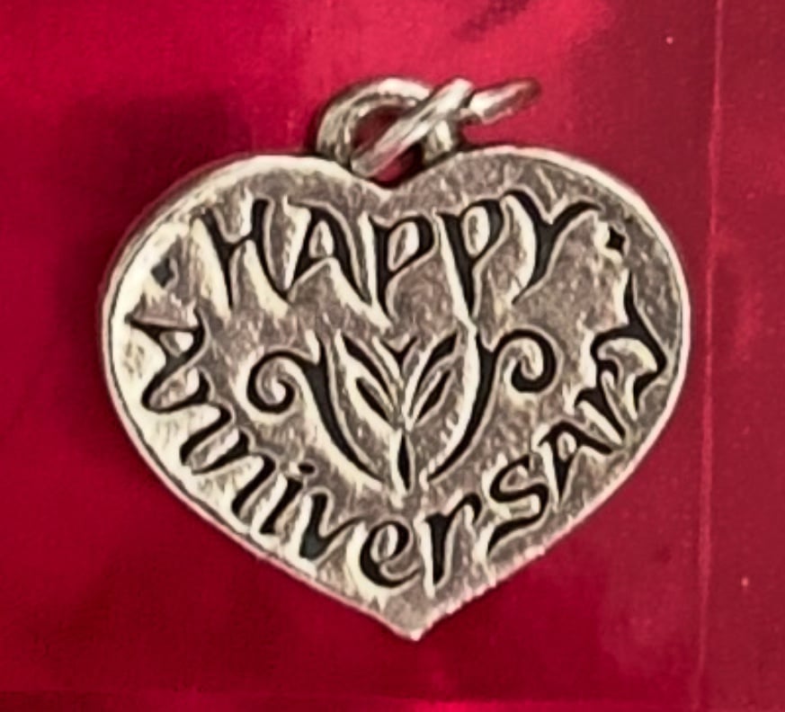 James Avery Happy Anniversary charm