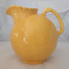 Vintage Taylor Smith & Taylor Co 64oz Yellow Vistosa Pitcher