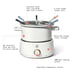 White Electric Fondue Set be4z