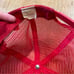 Vintage VTG Anheuser-Busch AB Red Full Mesh Trucker Hat SnapBack