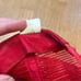 Vintage VTG Anheuser-Busch AB Red Full Mesh Trucker Hat SnapBack