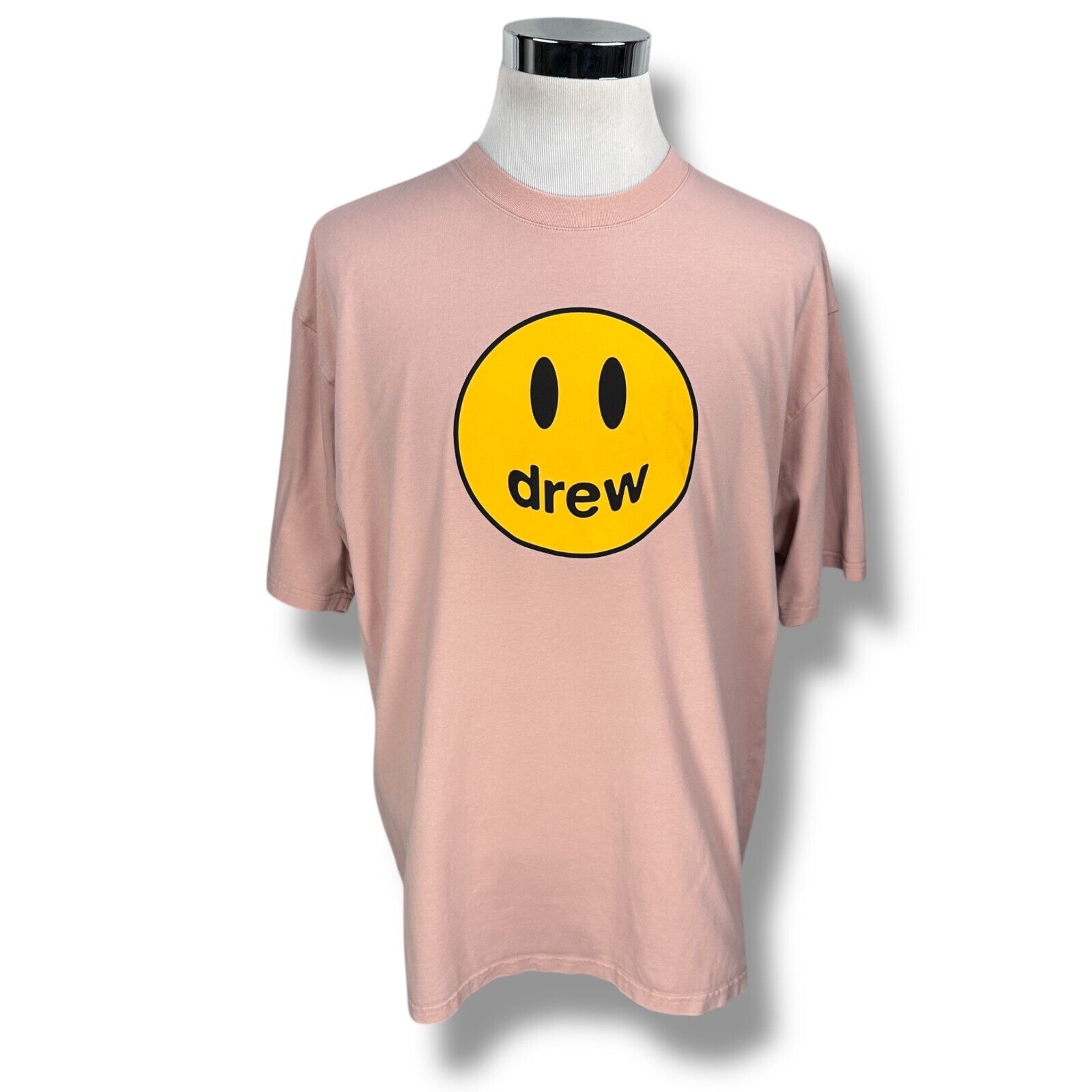 Drew House Mascot T-Shirt Men’s 2XL XXL Pale Pink Short Sleeve Crew Neck Graphic