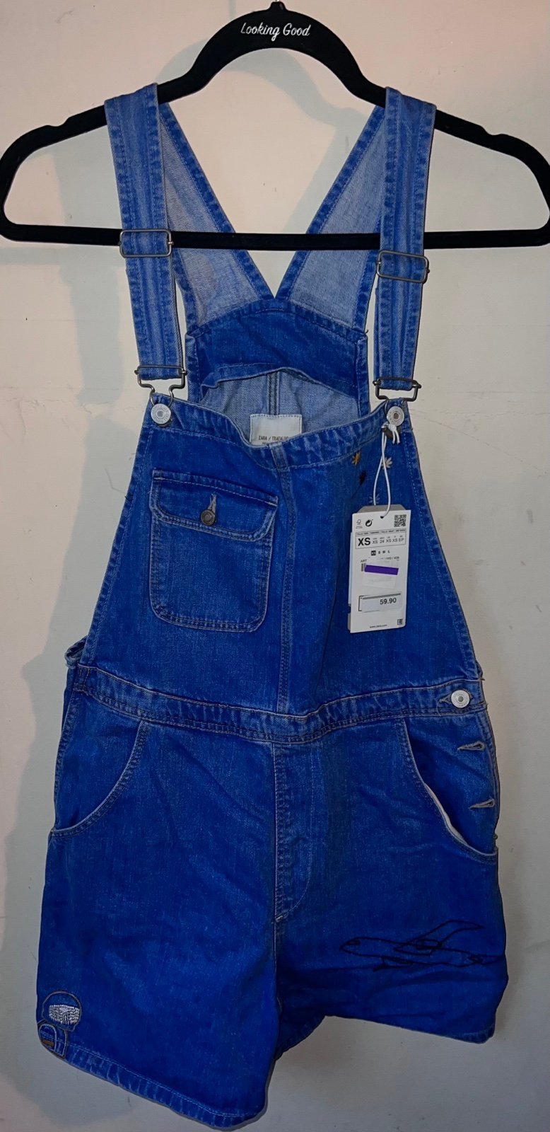 NWT Zara Denim Jumpsuits Rompers size XS