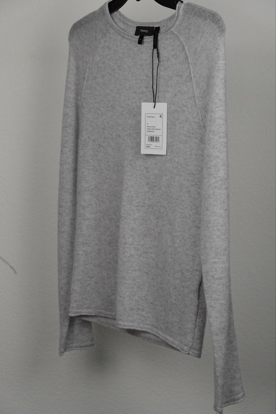 NWT Women’s Theory Cashmere Sweater - P