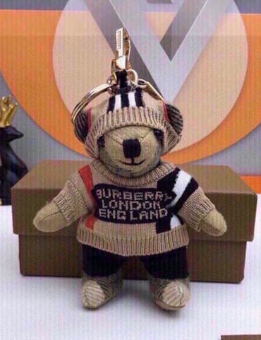 BURBERRY Bear Keychain