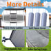 NEW 10FT Trampoline with Safety Enclosure Net, Outdoor Trampoline with Heavy Dut