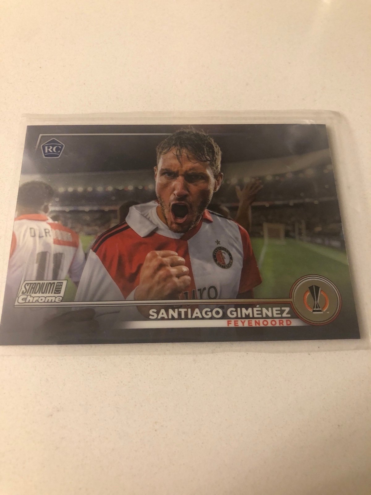 Santiago Gimenez 2023 rookie card stadium chrome