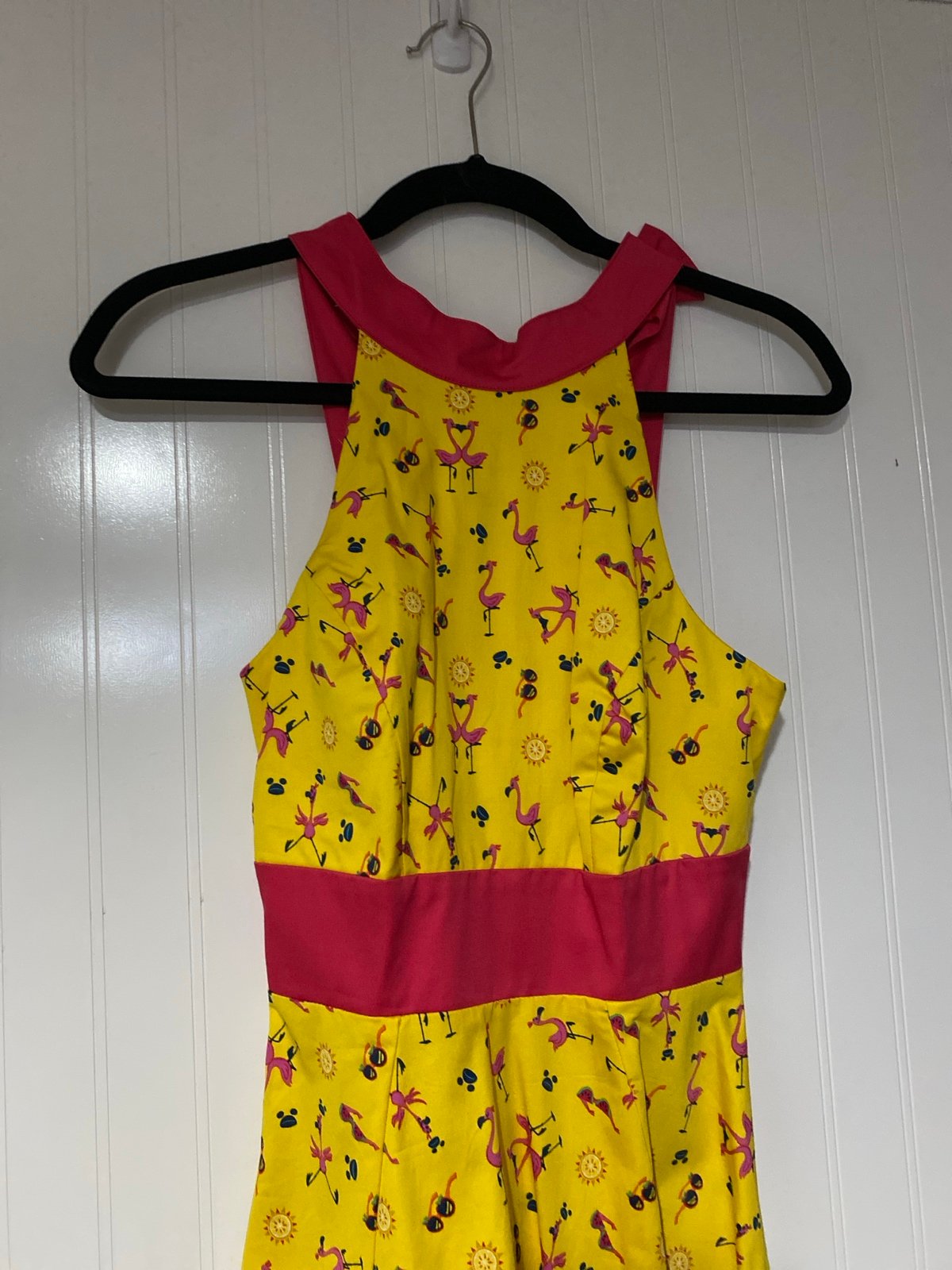 Disney dress shop flamingo