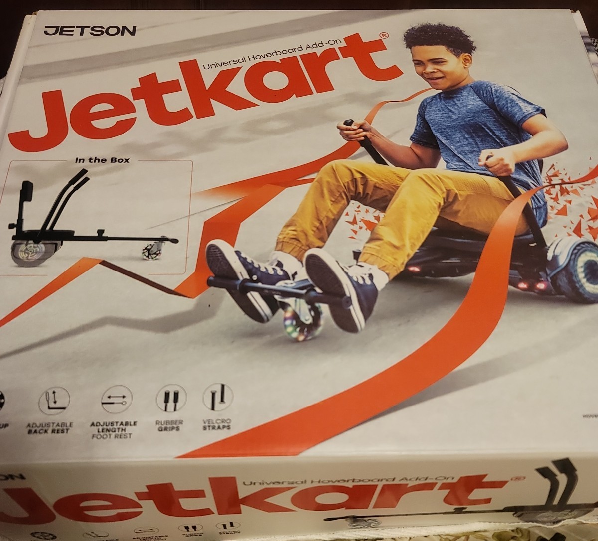 Jetson JetKart Hoverboard kart (HooverBoard Not Included)