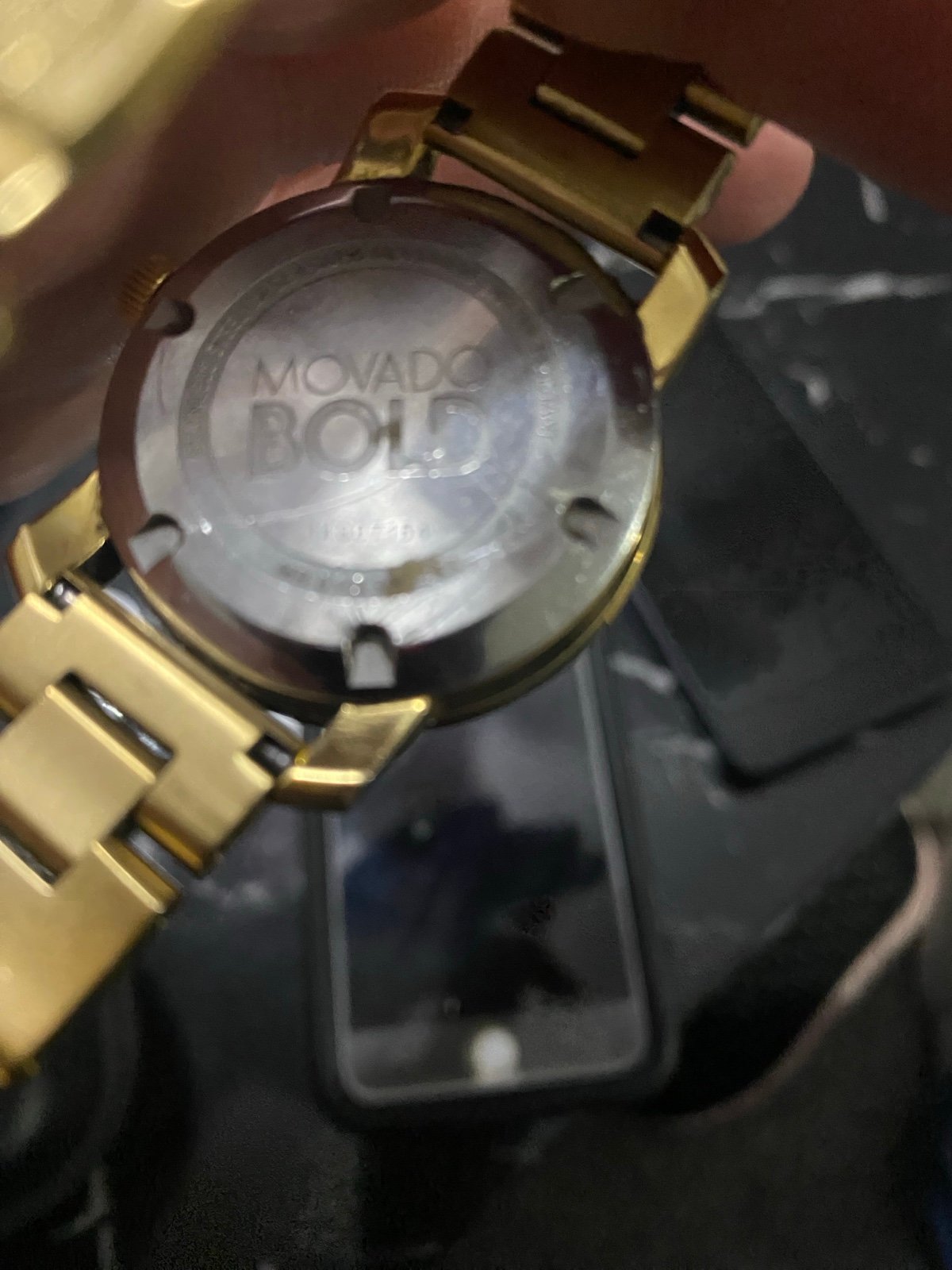 Movado gold watches for women
