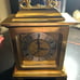 Vintage Seth Thomas Solid Brass Gold clock Taiwan Roman Numeral **Working