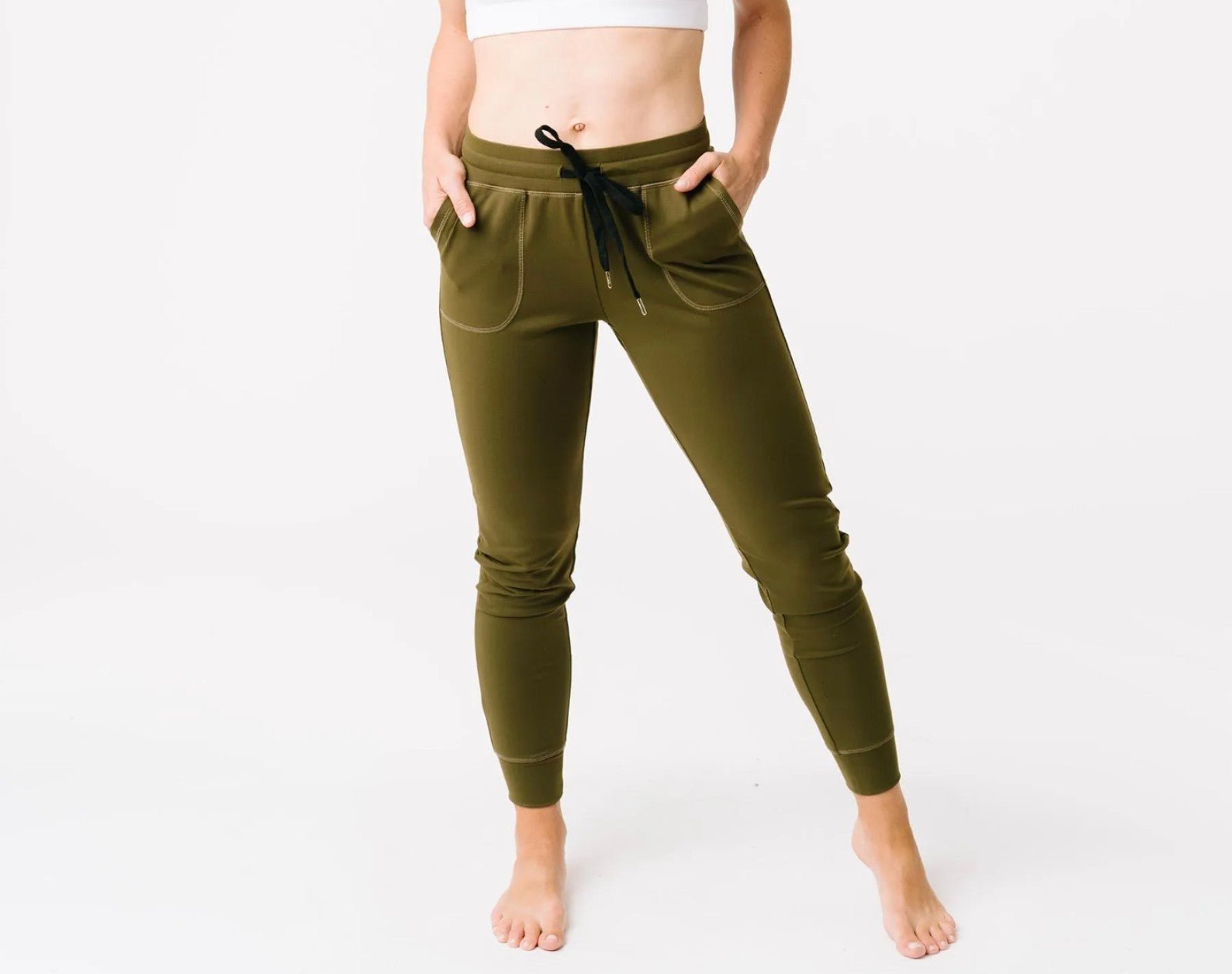 Zyia Olive Unwind Joggers - New With Tags