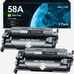 58A CF258A Toner Cartridges with Chip