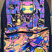 Blacklight Iron man Backpack