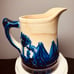 Antique Early Old Sleepy Eye 4” pitcher