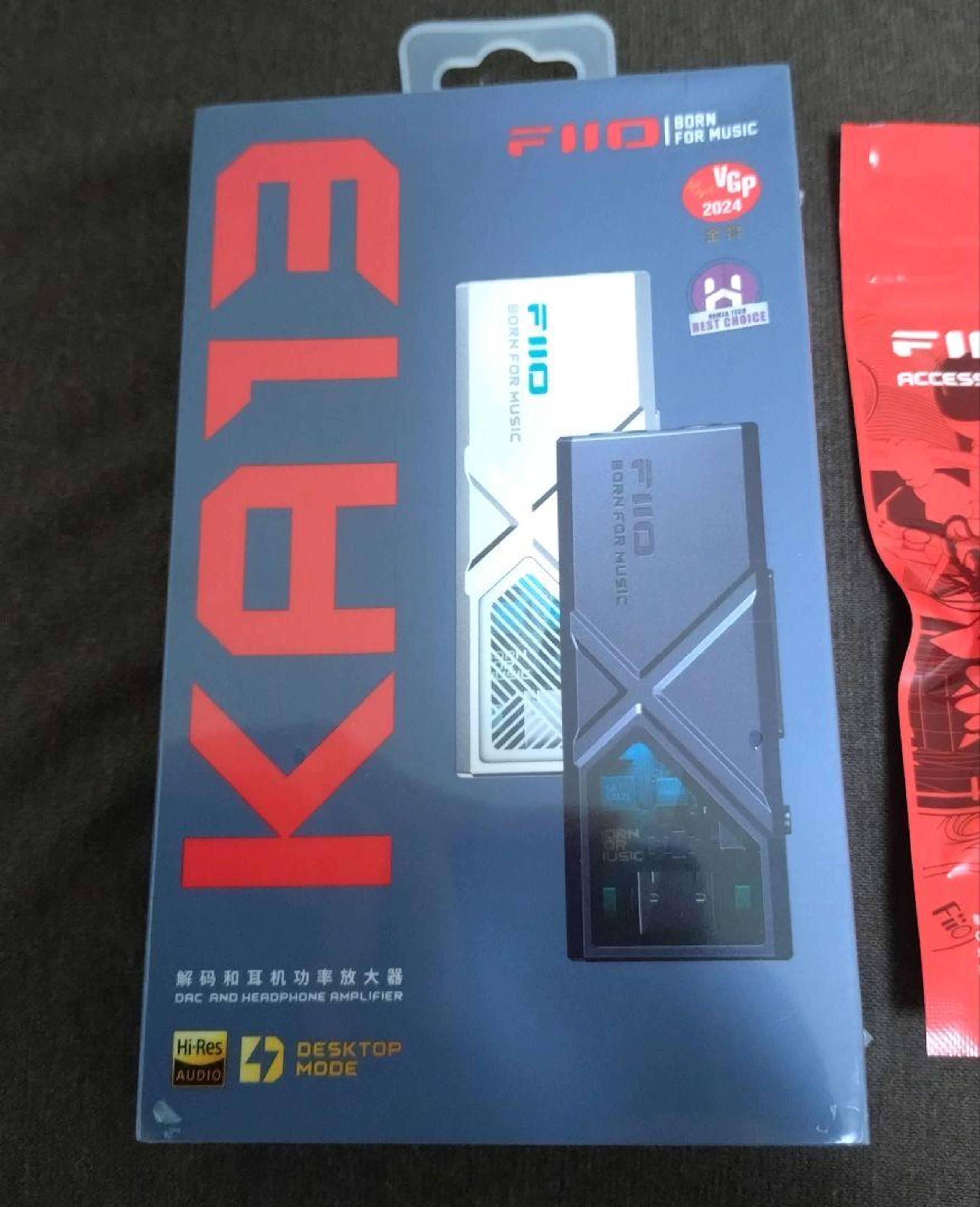 【Brand New, Unopened】 Fiio KA13 Black + Dedicated Case (Green)