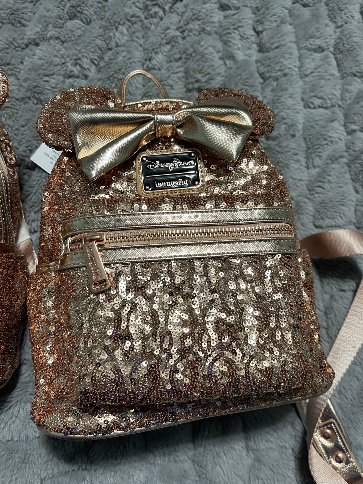 Rose Gold Loungefly Disney new