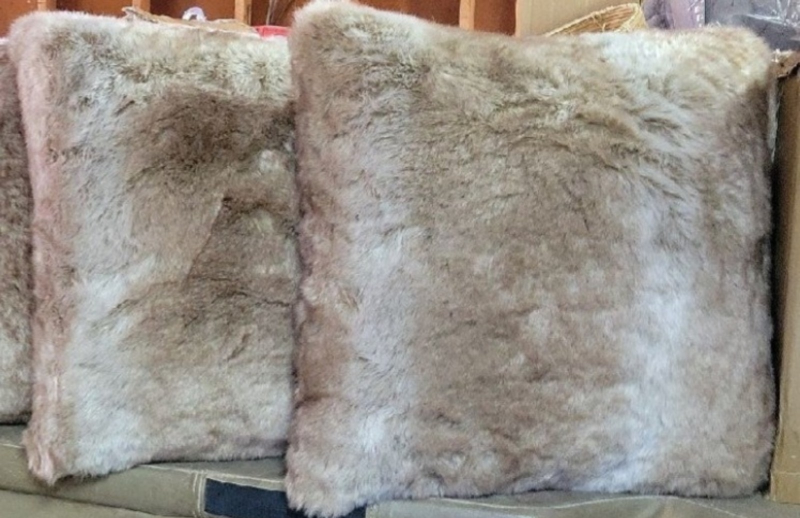 Faux Fur Decorative Pillows | Mercari Faux Fur Decorative Pillows | Mercari
